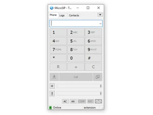 MicroSIP Call Logs