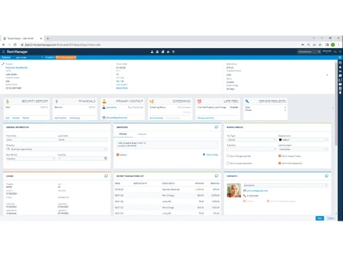Rent Manager Tenant