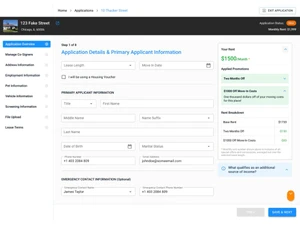 Propify Rental Application