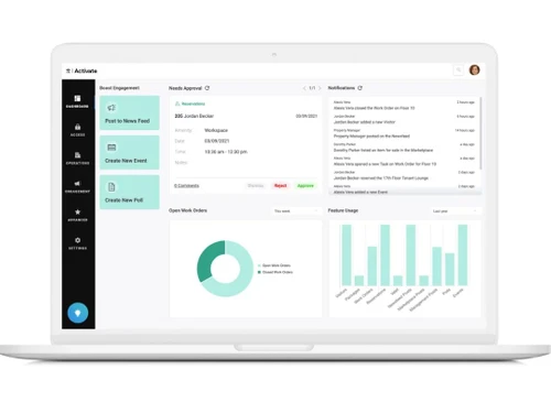 VTS Activate Dashboard