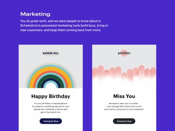 Schedulicity Marketing