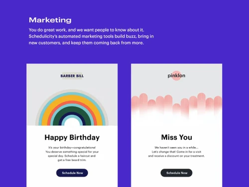 Schedulicity Marketing