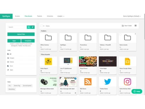 OptiSigns Mix Images