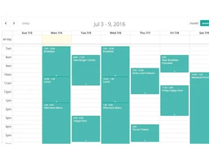 OptiSigns Schedule Content