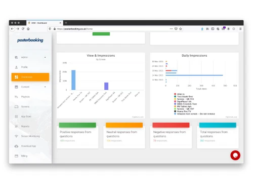 PosterBooking Dashboard