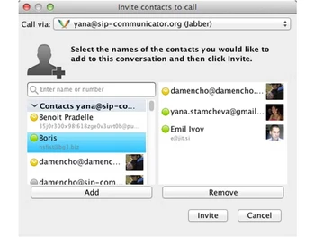 jitsi contacts