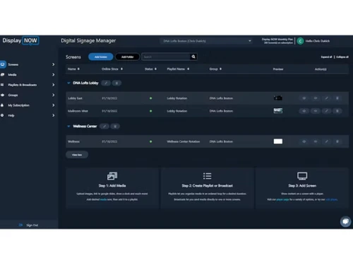 Display NOW Manager