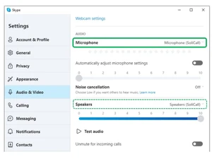 solicall pro settings
