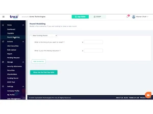 trica round modelling