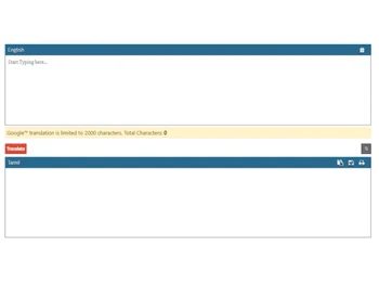 Typing Baba Translater