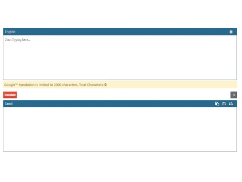 Typing Baba Translater