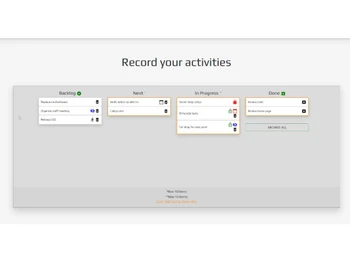 kanban one record