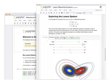 Jupyter Notebook Lorenz