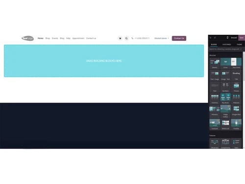 odoo website builder dream