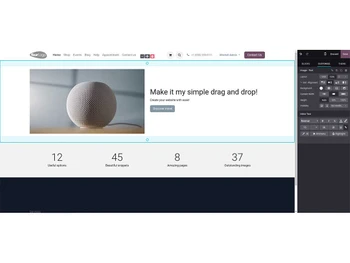 odoo website builder templet