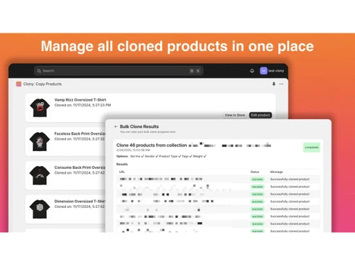 Shopify app store
