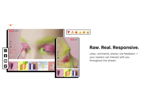 maker video commerce responsive