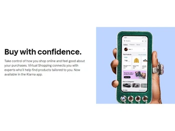 klarna virtual shopping buy