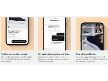 klarna virtual shopping chat