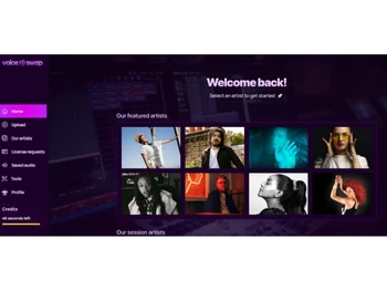 Voice Swap Dashboard