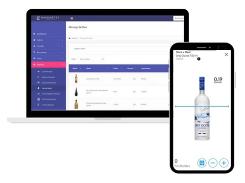 Barometer Bar Dashboard