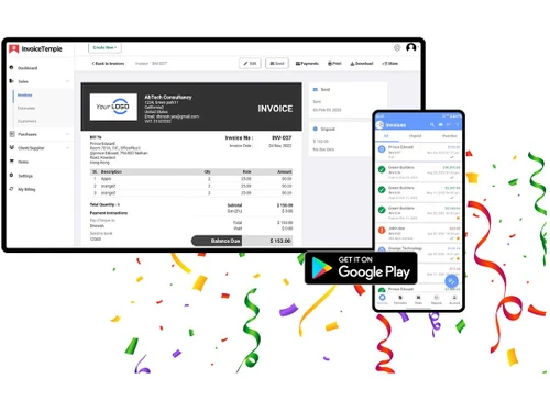 invoicetemple sales