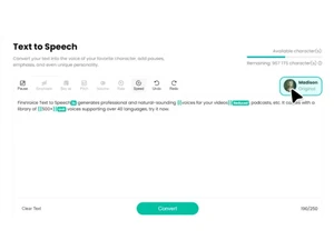 FineVoice Text to Speech