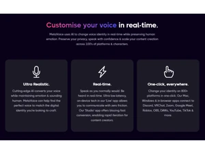 MetaVoice Customise