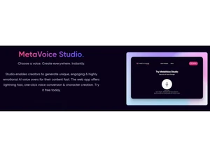 MetaVoice Studio