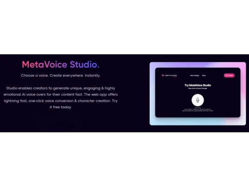 MetaVoice Studio