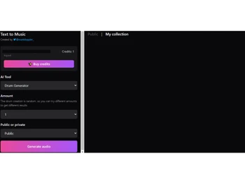 texttomusic collection