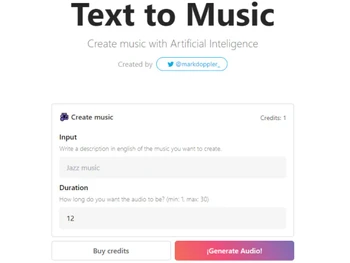 texttomusic create