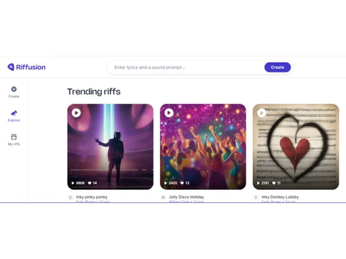 riffusion trending