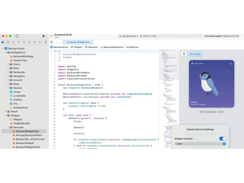 xcode 15 window