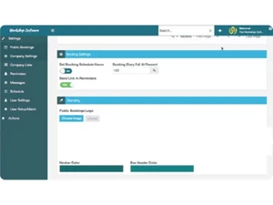 Workshop Software Customer Page