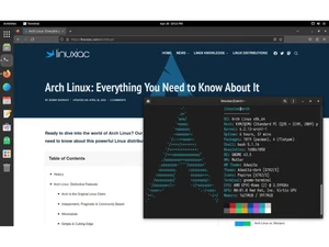 Arch Linux Dashboard