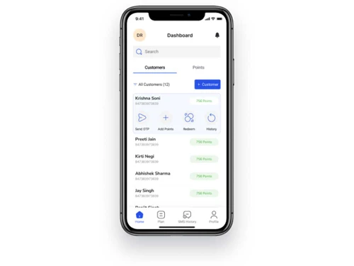 pointsplus Dashboard