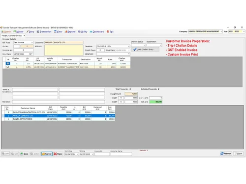 sunrise-transport-invoice