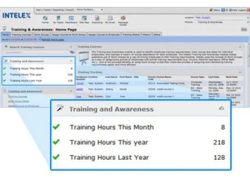 intelex ehs training