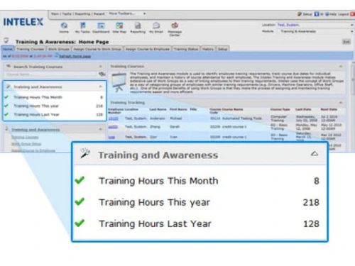 intelex ehs training
