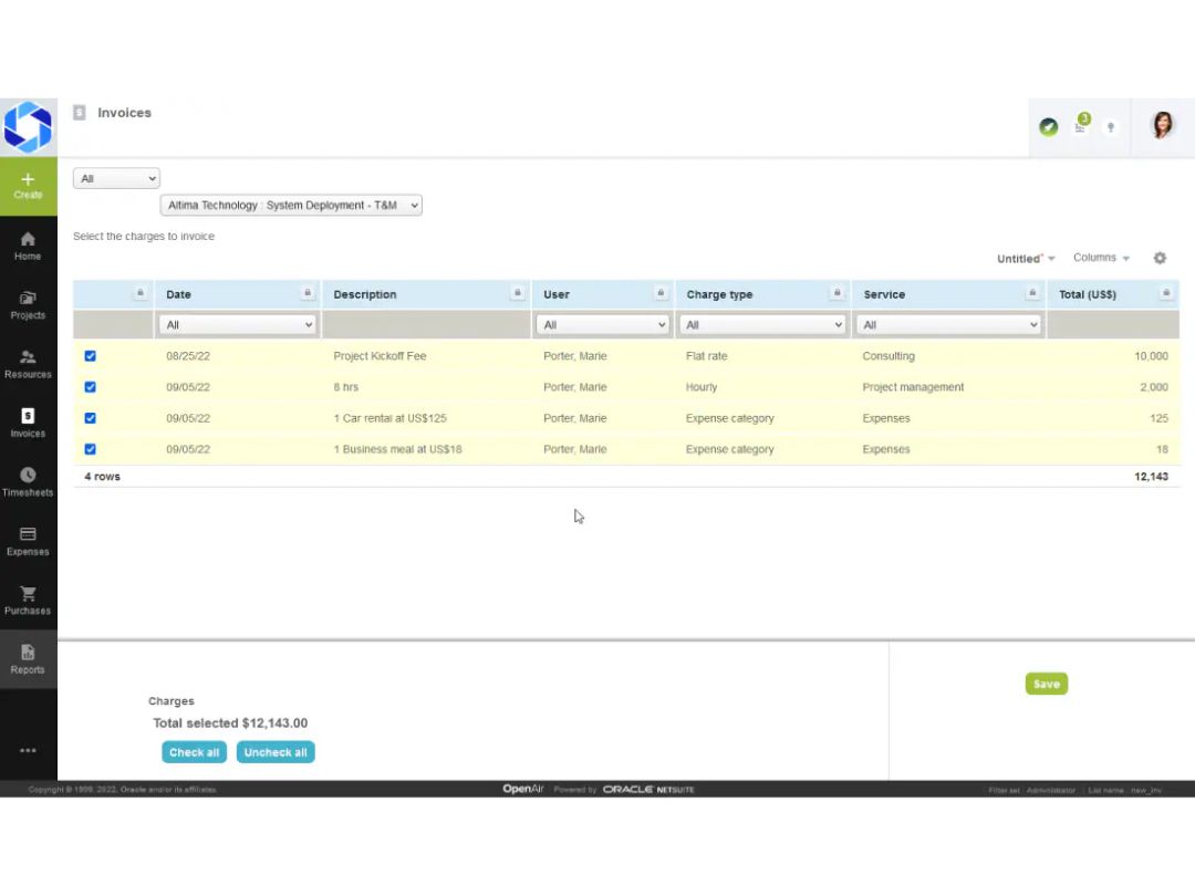 netsuite openair-metrics