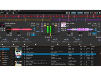 mixxx dashboard