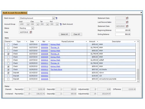 Beyond Software Bank Account Reconciliation