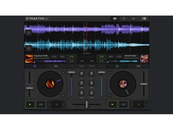 traktor dj dashboard