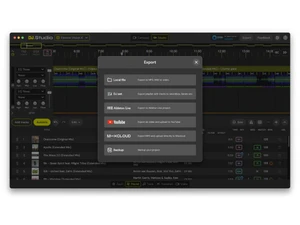 dj studio export