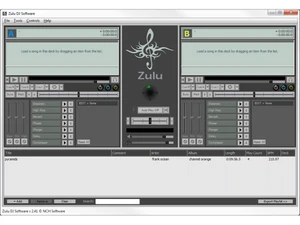 zulu dj software dashboard
