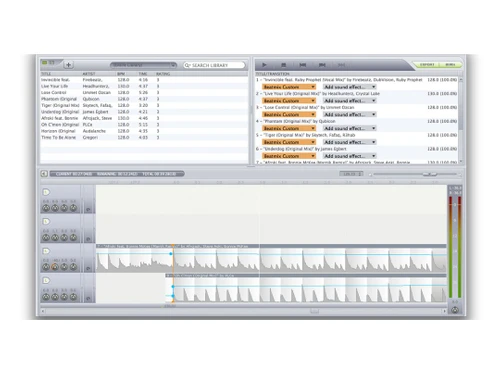 mixmeister fusion dashbaord