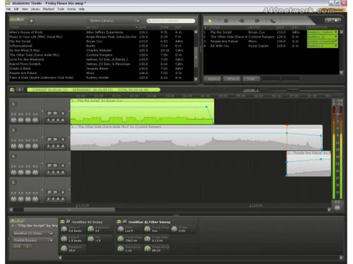 mixmeister studio panel