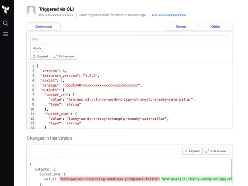terraform triggered