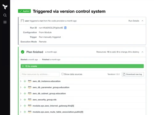 terraform version